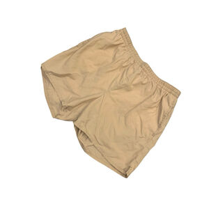 Vintage Saks Fifth Avenue Exclusive Beige Nylon Swim Trunks Size Large